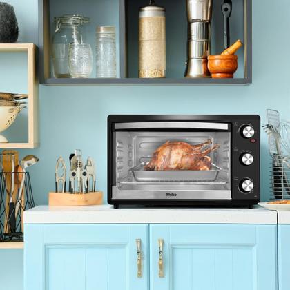 Imagem de Forno Elétrico Philco 44L Preto Dupla Resistência PFE44P