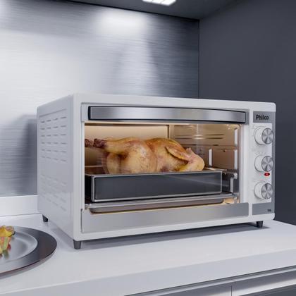Imagem de Forno Elétrico Philco 50L Branco Dupla Resistência PFE52B