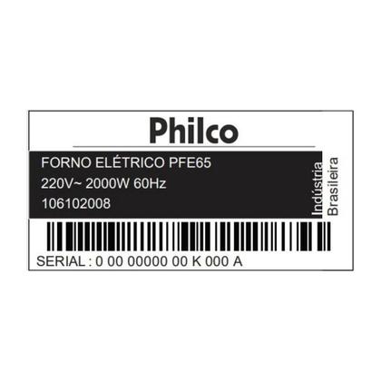 Imagem de Forno Elétrico Philco PFE65 - 65 Litros, 1800W, Preto