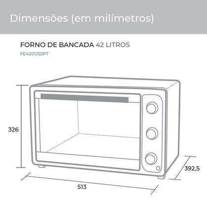 Imagem de Forno Elétrico Suggar 42 Litros Preto FE4201PT/FE4202PT