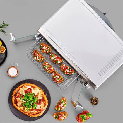 Imagem de Forno Fritadeira Air Fryer 2x1 French Door 42 Litros 127V Oster