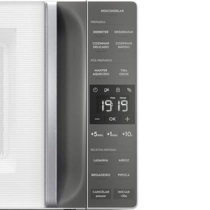 Imagem de Forno Micro-ondas 23 Litros Electrolux Efficient ME23B Branco 220V