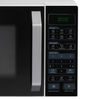 Imagem de Forno Micro-ondas Midea 27L 800W Branco e Preto MXSA27P1 - 110V