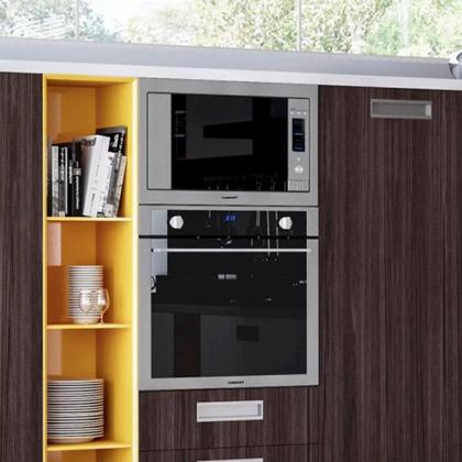 Imagem de Forno microondas cuisinart grill elétrico em aço inoxidável 31 litros 220v 4092840018