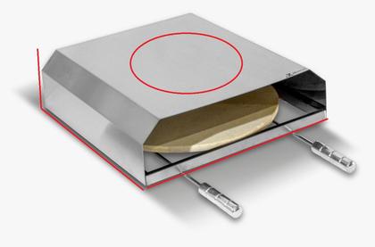 Imagem de Forno para pizza inox 304 - jx metais