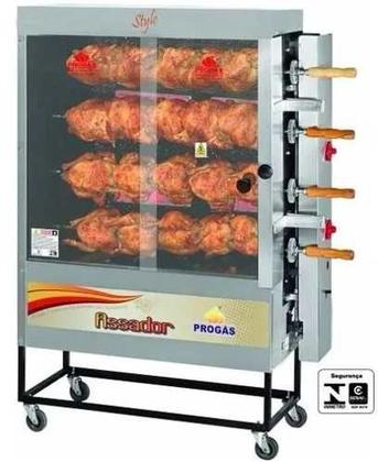 Imagem de Forno Rotativo Espeto Garfo T Progás Pr621t 20 Frangos