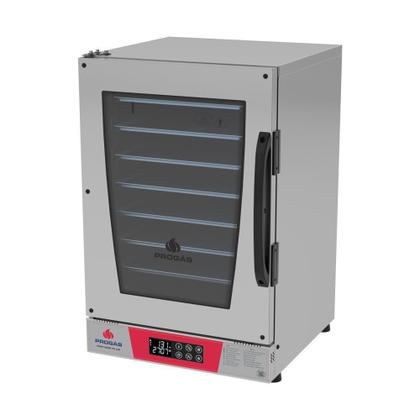 Imagem de Forno Turbo Elétrico Convecção 8 Assadeiras Digital Padarias Prp-008 Plus Vermelho Progás 220v