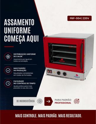 Imagem de Forno Turbo Elétrico Vermelho PRP004 Prógas