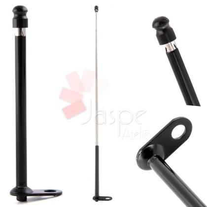 Imagem de Forração Yamaha Fluo 125 Baú Forro Standard Preto + 2 Antena