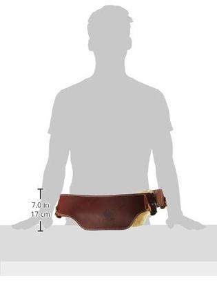 Imagem de Forro de cinto Occidental Leather 5005 LG com pele de carneiro