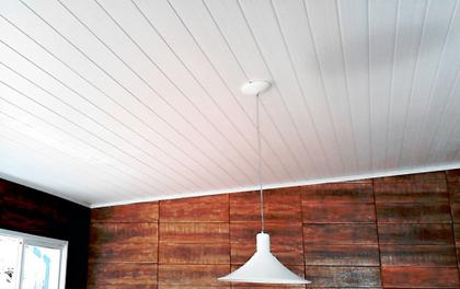 Imagem de Forro de PVC Double Frisado Plasbil Kit C/ 24 Réguas de 2,5m - 12 M²