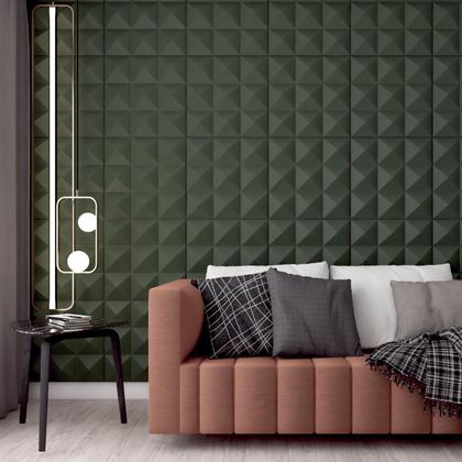 Forro De Pvc Parede Auto Relevo 3d 50cmx50cm Decoracao Luxo - LuJP ...