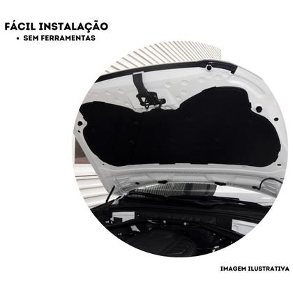 Imagem de Forro Do Capô Fastback 2022 Até 2024 Com Presilhas E Manta Acústica