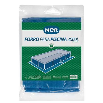 Imagem de Forro para piscina de armação quadrada 3.000 litros - mor