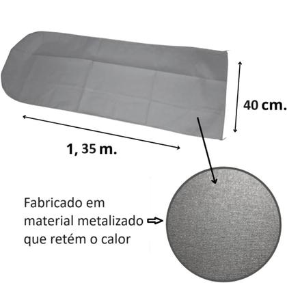 Imagem de Forro Térmico Metalizado com Espuma para Tábua de Passar Roupas