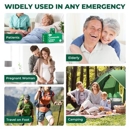 Imagem de Forros de cômoda AWohh, pacote com 120 almofadas absorventes universais