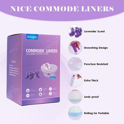 Imagem de Forros de cômoda Elzrghs com almofadas absorventes 100% perfumadas de lavanda