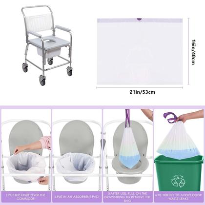 Imagem de Forros de cômoda Elzrghs com almofadas absorventes 100% perfumadas de lavanda