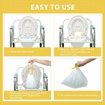 Imagem de Forros de cômoda ININCARE com almofadas absorventes 50 unidades