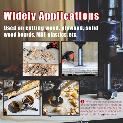 Imagem de Forstner Bit NICAVKIT 60mm para madeira, madeira compensada, plástico