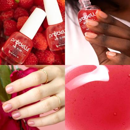 Imagem de Fortalecedor de unhas Probelle Nail Glow Sheer Jelly Tint 15 ml
