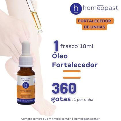 Imagem de Fortalecedor De Unhas Quebradiças Sensiveis Homeopast 18ml