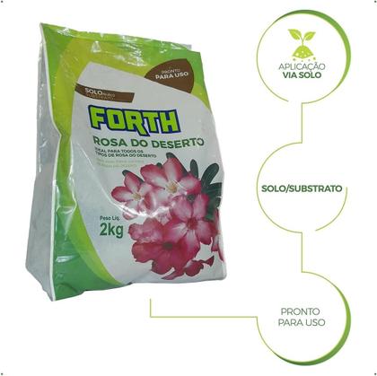 Imagem de Forth Substrato Para Rosa Do Deserto 2kg - Forth Jardim