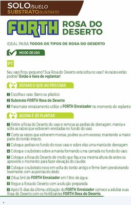 Imagem de Forth Substrato Para Rosa Do Deserto 2kg - Forth Jardim