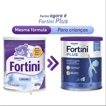 Imagem de Fortini Plus Sem Sabor 400g