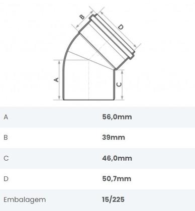 Imagem de Fortlev Cotovelo Joelho para Esgoto Branco com Diversos Tamanhos