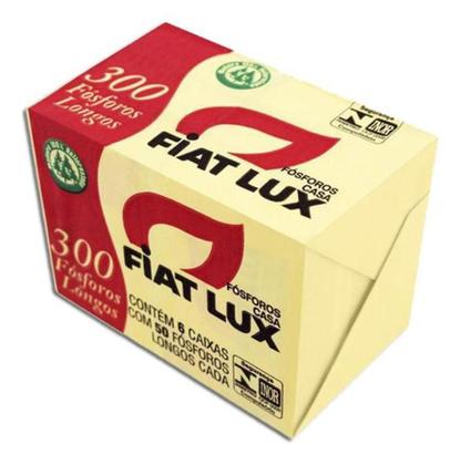 Imagem de Fósforo Fiat Lux Casa 5cm 6 Caixas Com 50u