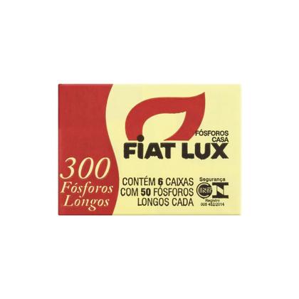Imagem de Fósforo Fiat Lux Casa 5cm 6 Caixas Com 50u
