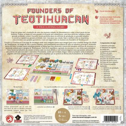 Imagem de Founders of Teotihuacan - BoardGame - Bucaneiros