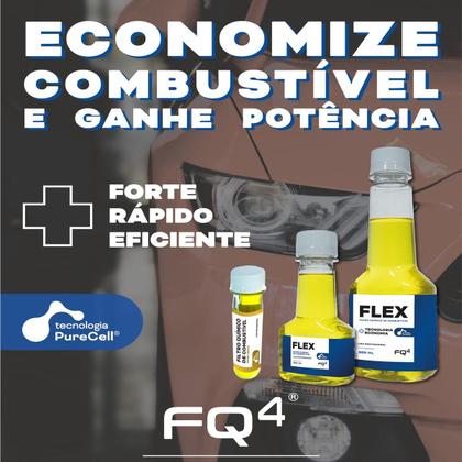 Imagem de Fq4 Flex Aditivo 200ml Para Carros Flex Etanol Gasolina