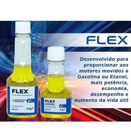 Imagem de Fq4 Flex Aditivo 200ml Para Carros Flex Etanol Gasolina