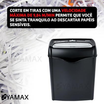 Imagem de Fragmentadora Aurora As1060sb 10fls Preto Tiras