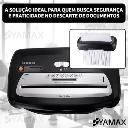 Imagem de Fragmentadora Aurora As1060sb 10fls Preto Tiras