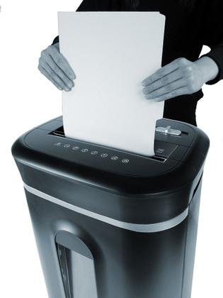 Imagem de Fragmentadora de Papel Aurora 18 Folhas com Cesto As1800CD2 220V Preta