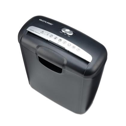 Imagem de Fragmentadora de Papel e Cartão 6 Folhas em Tiras 10L 127v - OF009