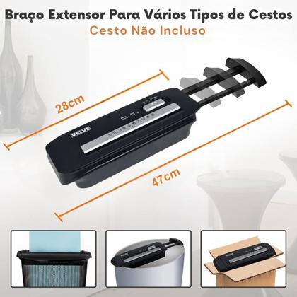 Imagem de Fragmentadora Papel Cartão 6 Folhas Trituradora Picotadora VELVE FR0