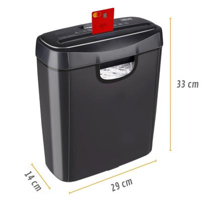 Imagem de Fragmentadora Papel Cartão 6 Folhas Trituradora Picotadora VELVE FR1