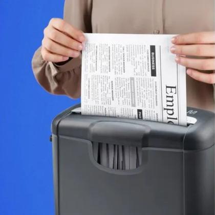 Imagem de Fragmentadora Papel Cartão Multilaser Of009 127v Cesto 10l