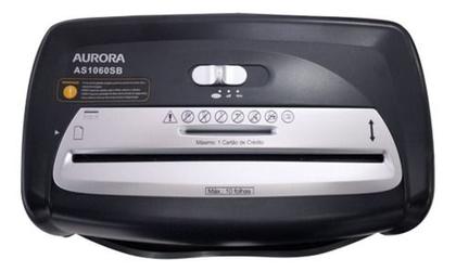 Imagem de Fragmentadora Trituradora 110V Papel A4 Aurora As1060sb 10 Folhas