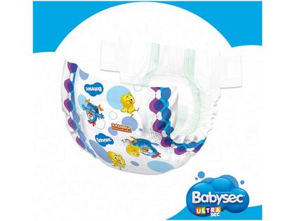 Imagem de Fralda Babysec Ultrasec Galinha Pintadinha Tam. M 5 a 9,5kg 68 Unidades