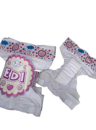 Imagem de Fralda Boneca Kit 40 un Cartela Adesivos ED1 Brinquedos Acessórios Infantil menina serve Baby Alive Little mommy boneca faz xixi reborn pequena