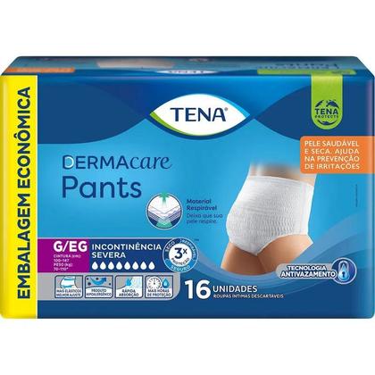 Imagem de Fralda Calça Geriátrica Tena Pants Dermacare G/EG Incontinência Severa