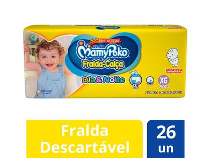 Imagem de Fralda Calça MamyPoko Dia&Noite Jumbo Tam. XG - 12 a 17kg 26 Unidades