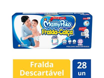 Imagem de Fralda Calça MamyPoko Jumbo Tam. XG - 12 a 17kg 28 Unidades