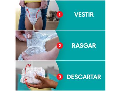 Imagem de Fralda Calça Pampers Ajuste Total Tam. XG 11 a 15Kg 2 Pacotes com 66 Unidades Cada