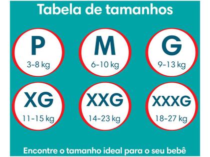 Imagem de Fralda Calça Pampers Ajuste Total Tam. XG 11 a 15Kg 2 Pacotes com 66 Unidades Cada